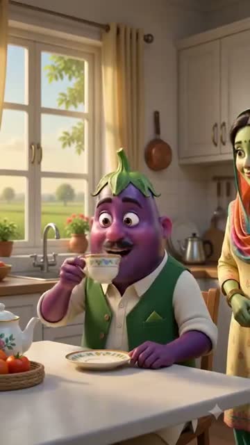 AI Character Reels viral reel sample